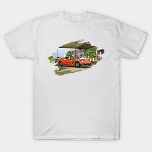 Corvette ZR1 Detroit Print T-Shirt